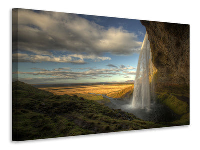 panoramic-canvas-print-seljalandsfoss-ii