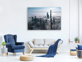 modern-4-piece-canvas-print-shanghai-in-the-fog-from-above