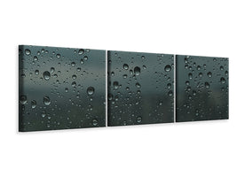modern-4-piece-canvas-print-shiny-drops-of-water