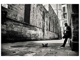 4-piece-canvas-print-silent-street