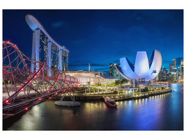 modern-4-piece-canvas-print-singapore-marina-bay-panorama