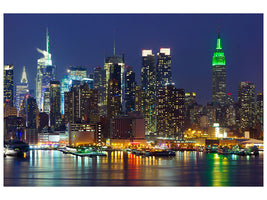4-piece-canvas-print-skyline-new-york-midtown-at-night