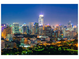 5-piece-canvas-print-skyline-one-night-in-bangkok
