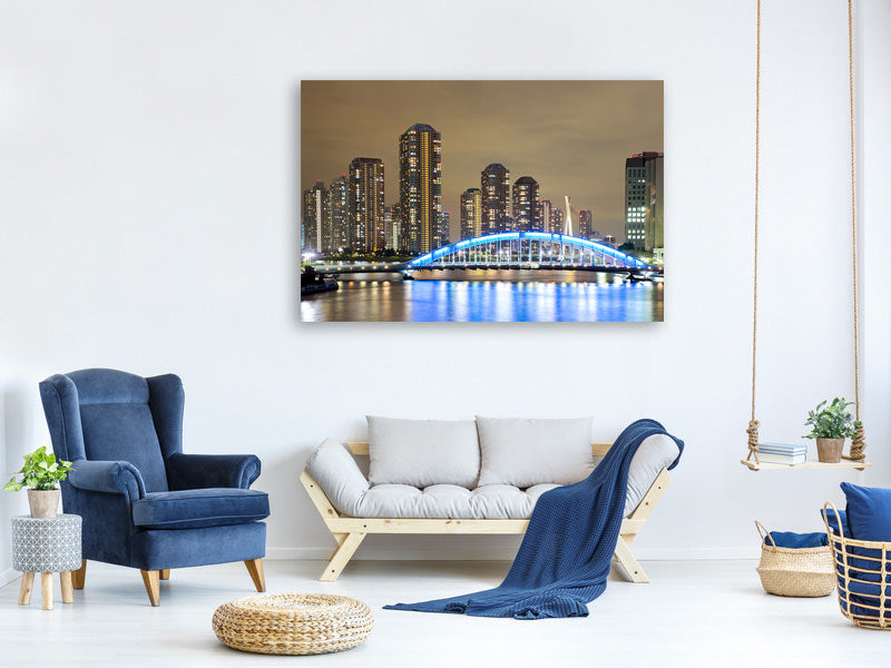 4-piece-canvas-print-skyline-tokyo-at-night