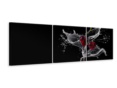 panoramic-canvas-print-sparkling-cherries