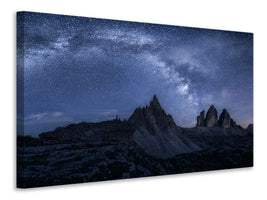 panoramic-canvas-print-stars-in-the-dolomites