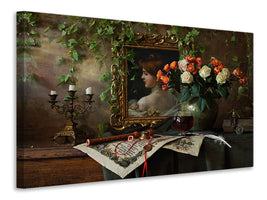 modern-4-piece-canvas-print-still-life-with-flowers-and-picture