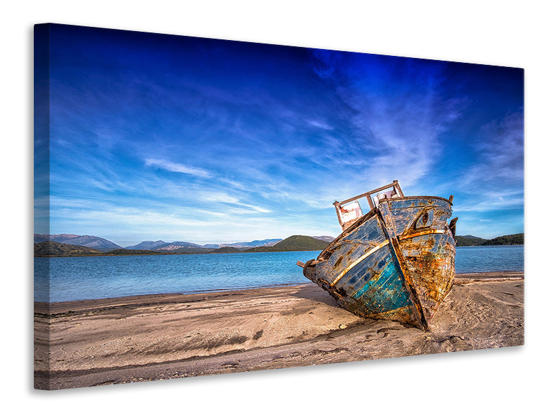 3-piece-canvas-print-stranded-boat