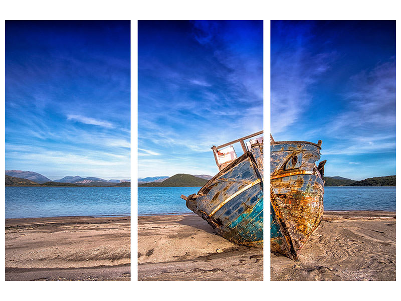 5-piece-canvas-print-stranded-boat