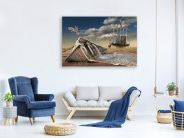 4-piece-canvas-print-stranded-wreck
