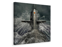 4-piece-canvas-print-submarine