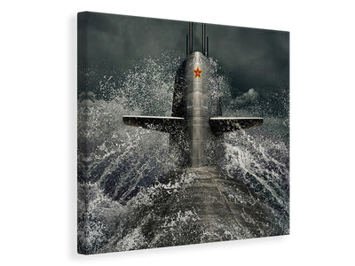 4-piece-canvas-print-submarine