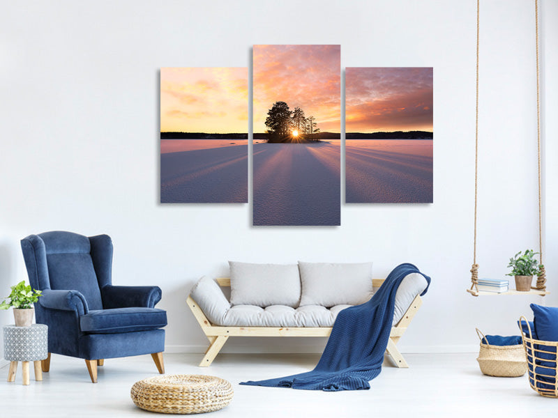 modern-4-piece-canvas-print-sun-kissed