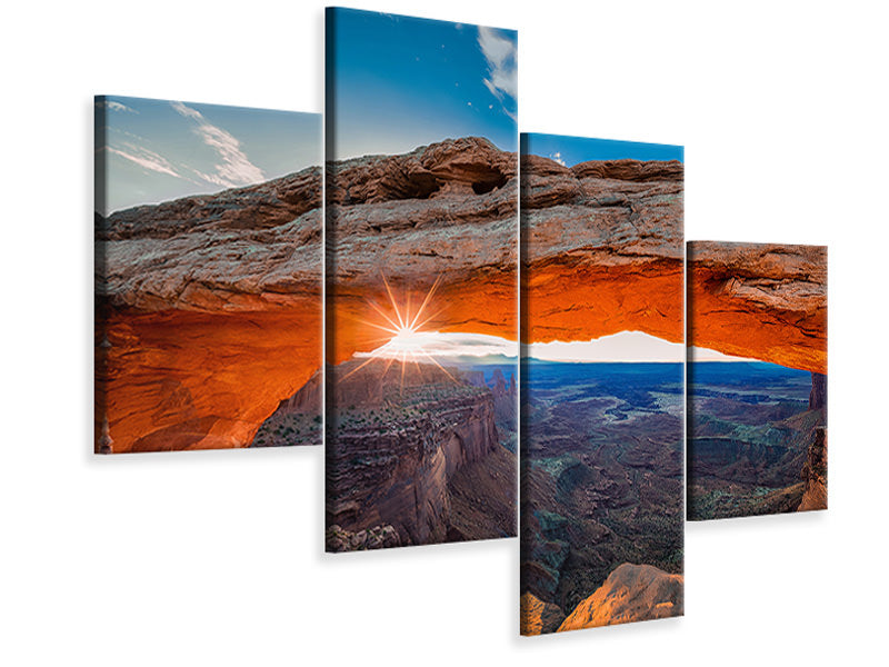 panoramic-canvas-print-sunrise-at-mesa-arch
