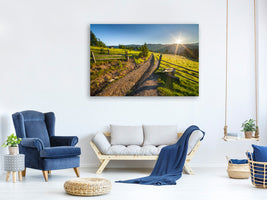 4-piece-canvas-print-sunrise-at-mountain