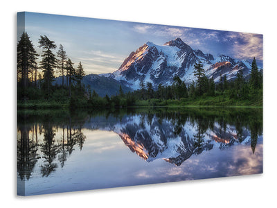5-piece-canvas-print-sunrise-on-mount-shuksan