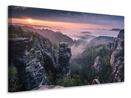 3-piece-canvas-print-sunrise-on-the-rocks