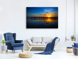 modern-3-piece-canvas-print-sunset-camel-ride