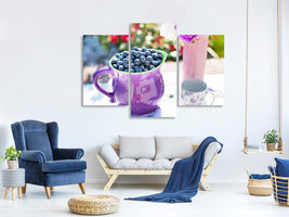 5-piece-canvas-print-sweet-blueberries