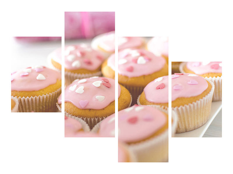 modern-3-piece-canvas-print-sweet-cupcake