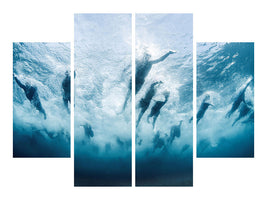 5-piece-canvas-print-swim