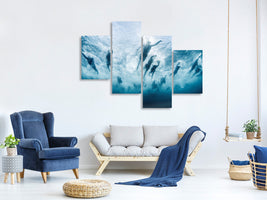 5-piece-canvas-print-swim