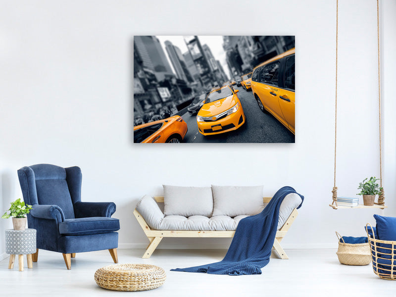 panoramic-3-piece-canvas-print-taxi-in-nyc