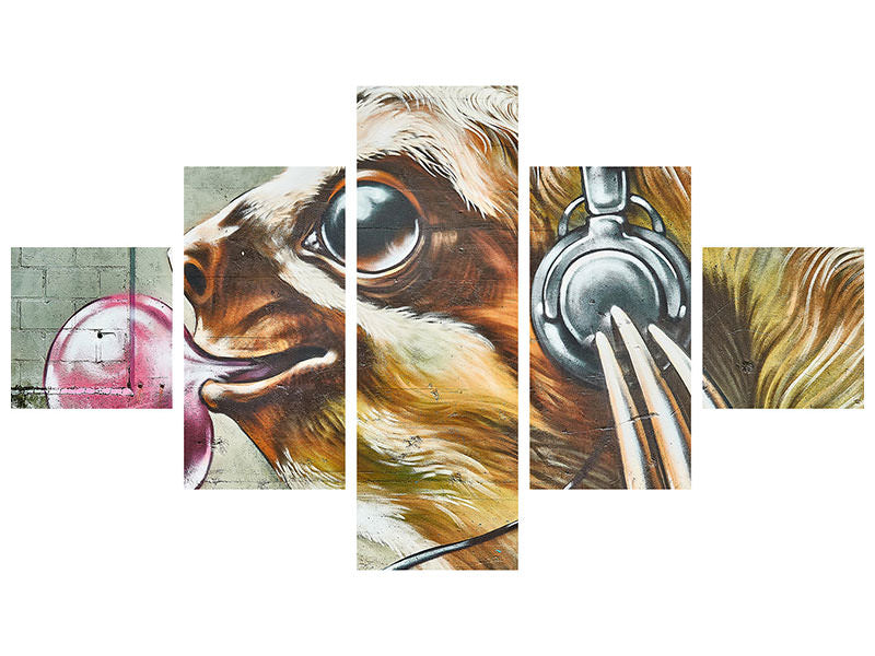 modern-3-piece-canvas-print-that39s-where-the-dog-rocks