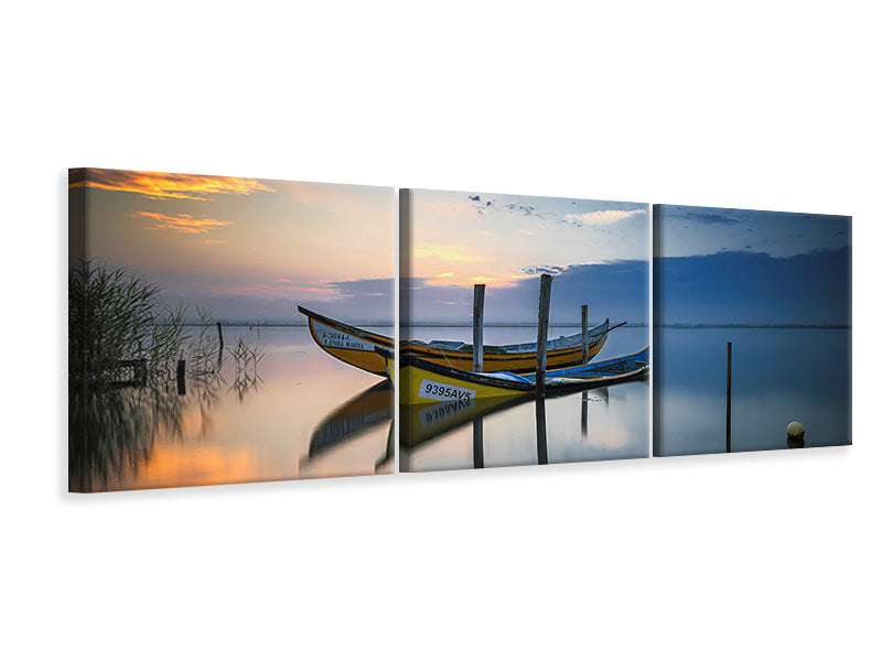 4-piece-canvas-print-the-boats