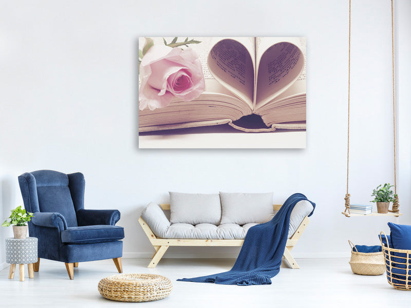 4-piece-canvas-print-the-book-of-love