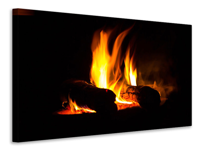 4-piece-canvas-print-the-fireplace