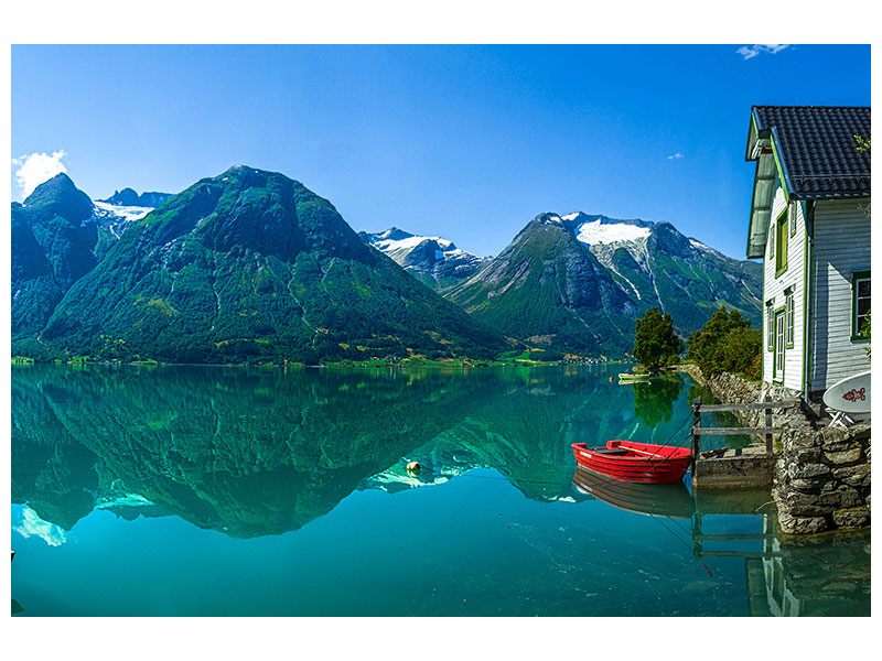 4-piece-canvas-print-the-glacier-lake