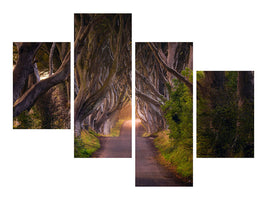 3-piece-canvas-print-the-glowing-hedges