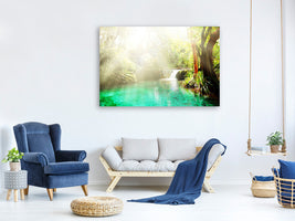 panoramic-3-piece-canvas-print-the-green-lagoon