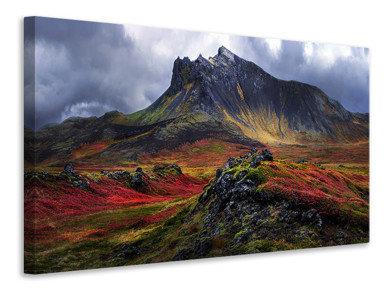 5-piece-canvas-print-the-lady-of-snaefellsnes