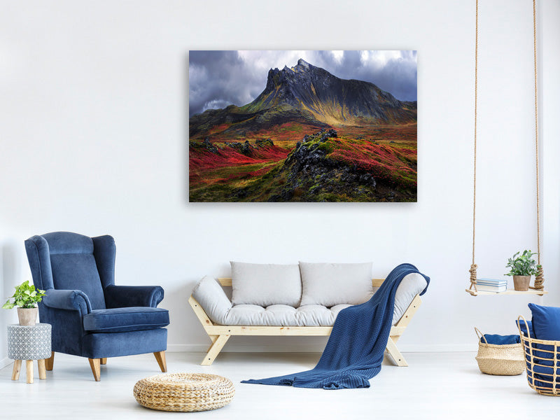 modern-4-piece-canvas-print-the-lady-of-snaefellsnes