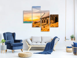 4-piece-canvas-print-the-little-church