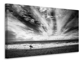 5-piece-canvas-print-the-loneliness-of-a-surfer