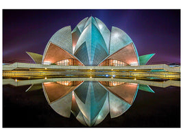 modern-4-piece-canvas-print-the-lotus-temple