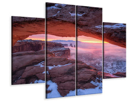 panoramic-3-piece-canvas-print-the-moment-right-before-sunrise