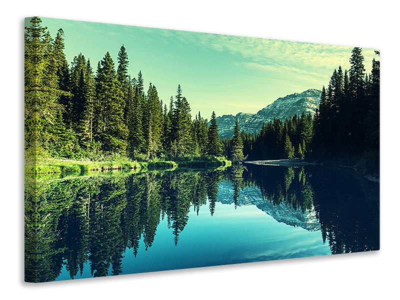 panoramic-canvas-print-the-music-of-silence-in-the-mountains