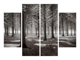 modern-4-piece-canvas-print-the-onset-of-winter