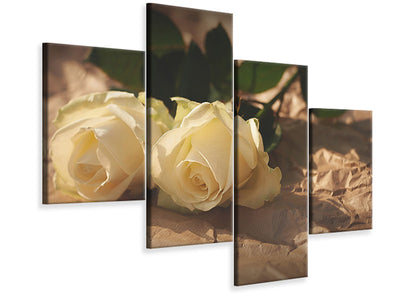panoramic-3-piece-canvas-print-the-purity-of-the-roses