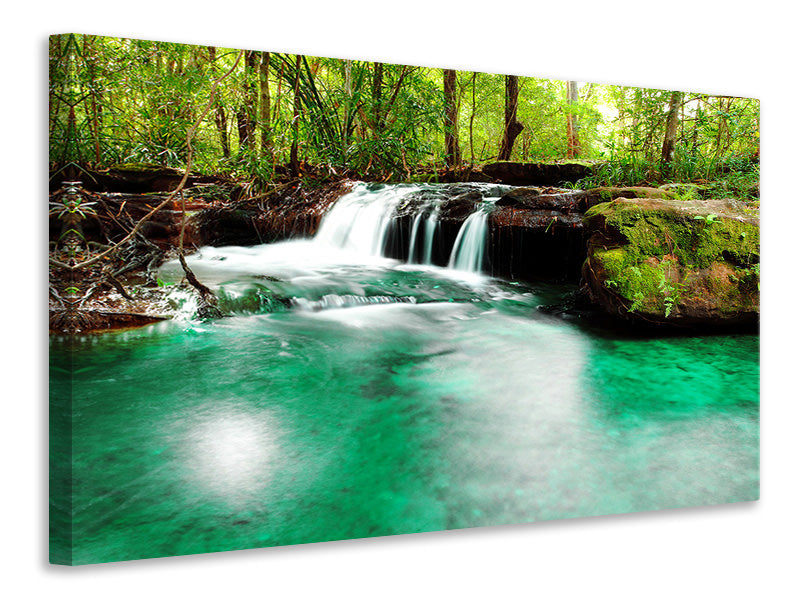 panoramic-3-piece-canvas-print-the-river-at-waterfall