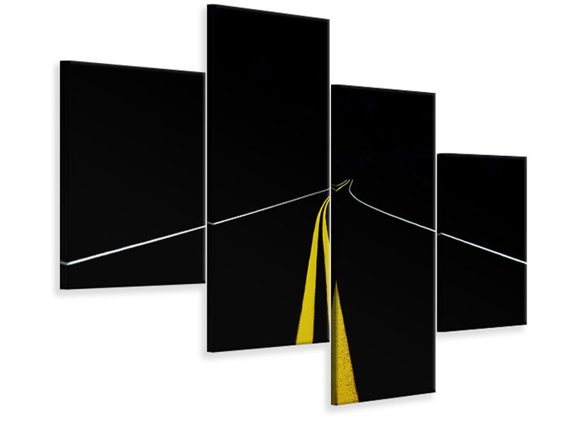 5-piece-canvas-print-the-road-to-nowhere