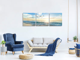 canvas-print-the-seagulls-and-the-sea-at-sunrise