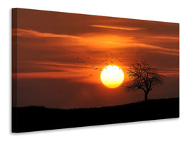 4-piece-canvas-print-the-sunset-on-the-horizon