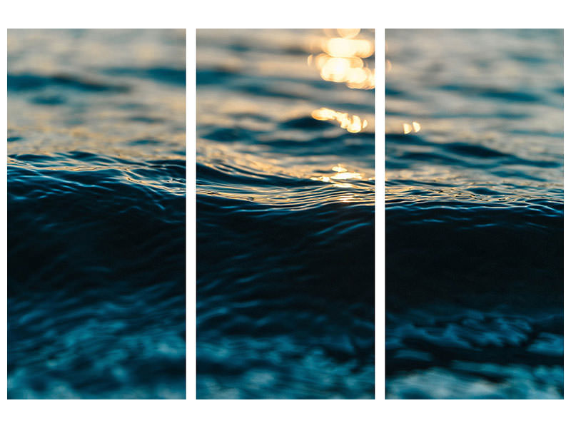 panoramic-3-piece-canvas-print-the-water-surface