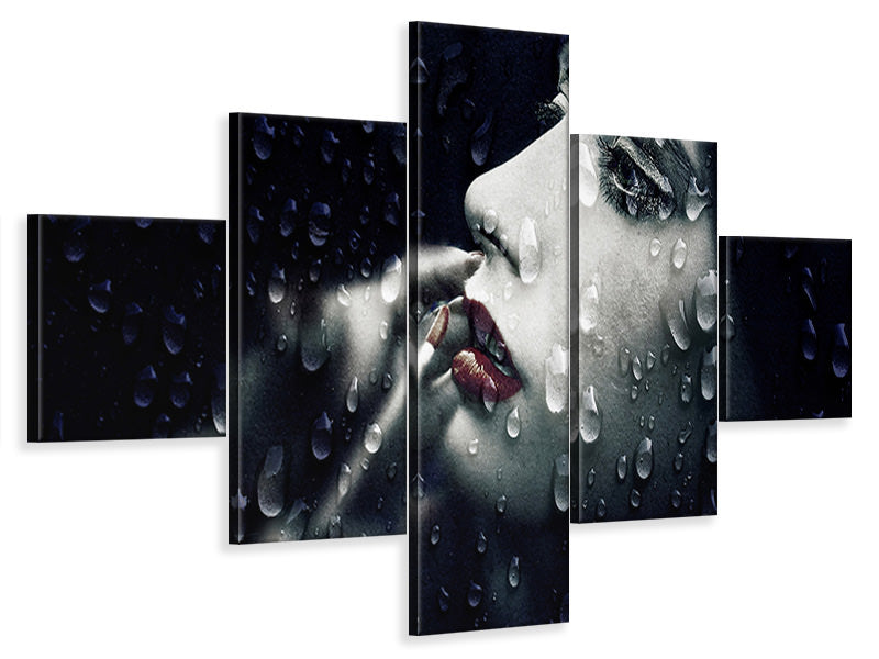 modern-4-piece-canvas-print-through-the-looking-glass