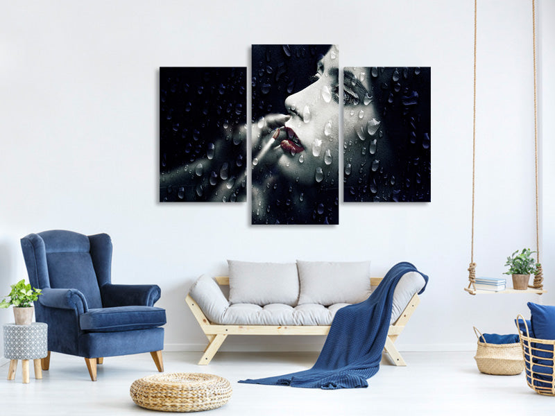 3-piece-canvas-print-through-the-looking-glass
